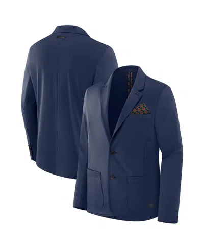 J. Palmer Men's Navy Chicago Bears Man-in-motion Blazer In Blue
