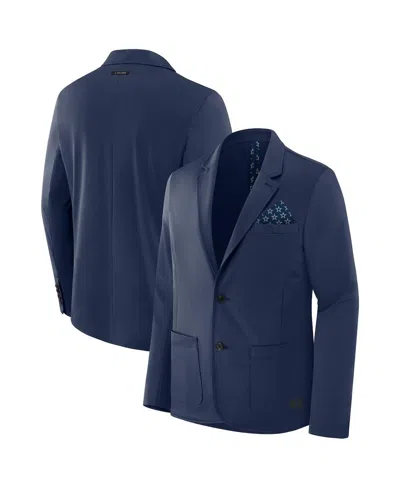 J. Palmer Men's Navy Dallas Cowboys Man-in-motion Blazer In Blue