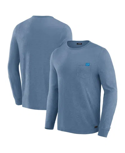 J. Palmer Men's Royal Detroit Lions In-the-pocket Long Sleeve T-shirt