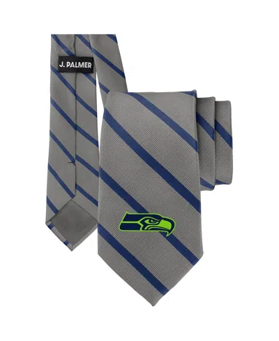J. Palmer Men's Seattle Seahawks Game Day Tie In Gray
