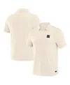 J. Palmer Men's White Florida Gators Four Down Polo Shirt In Brown