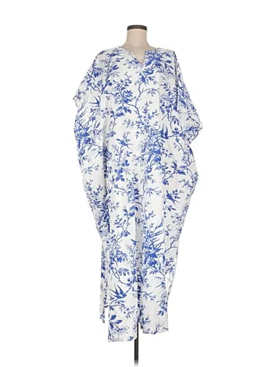 Pre-owned J. Peterman Casual Dress In Blue