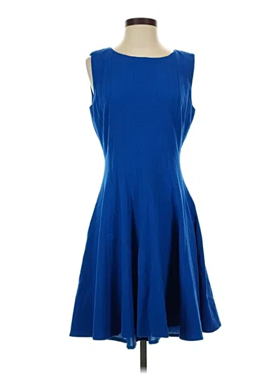 Pre-owned J. Peterman Casual Dress In Blue