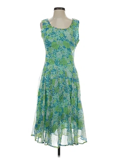 Pre-owned J. Peterman Cocktail Dress In Green