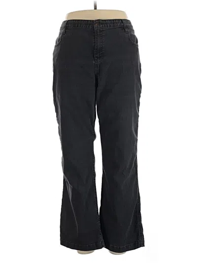 Pre-owned J. Peterman Jeans In Black