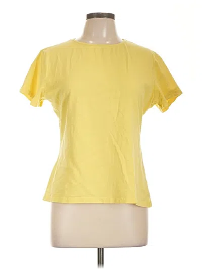 Pre-owned J. Peterman Short Sleeve T-shirt In Yellow