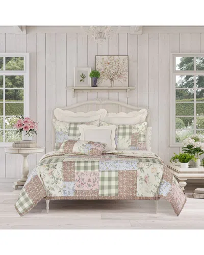 J. Queen Bold J. Queen Cottage Eloise Quilt In Neutral
