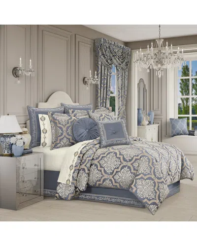 J. Queen Modern J. Queen New York San Marino Comforter Set In Blue