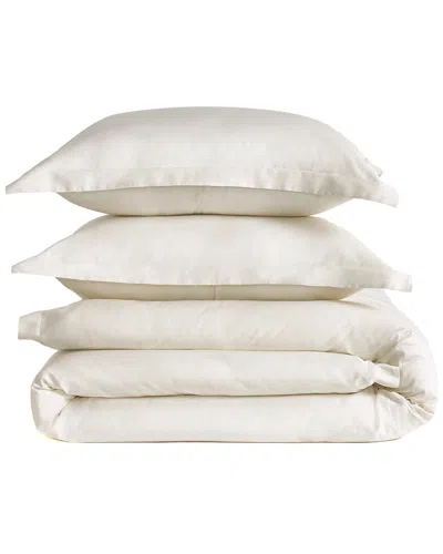 J QUEEN NEW YORK J. QUEEN NEW YORK 300 THREAD COUNT PREMIER SATEEN FULL/QUEEN 3PC DUVET COVER SET