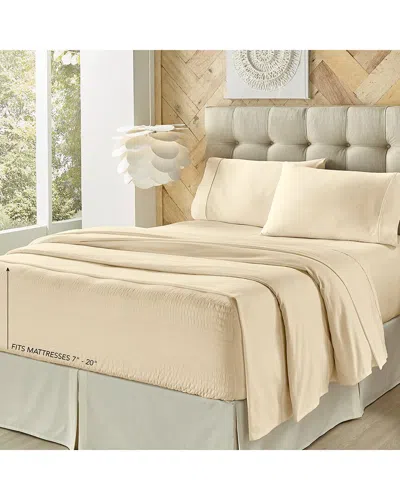 J QUEEN NEW YORK J. QUEEN NEW YORK 300 THREAD COUNT ROYAL FIT SHEET SET