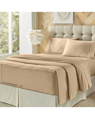 J QUEEN NEW YORK J. QUEEN NEW YORK 300 THREAD COUNT ROYAL FIT SHEET SET