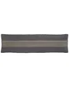 J Queen New York Alaro - Slate Bolster Decorative Throw Pillow