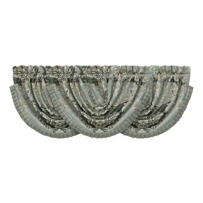 J Queen New York Alina Window Waterfall Valance In Green