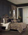 J Queen New York Amara Comforter Sets In Indigo