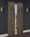 J Queen New York Amara Window Panel Pair, 50" X 84" In Indigo