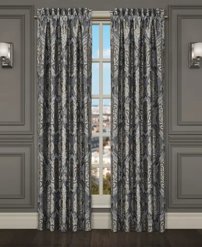 J Queen New York Amici Window Panel Pair, 50" X 84" In Powder Blue