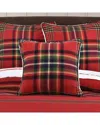 J Queen New York J. Queen New York Andrew Plaid 20in Square Decorative Throw Pillow