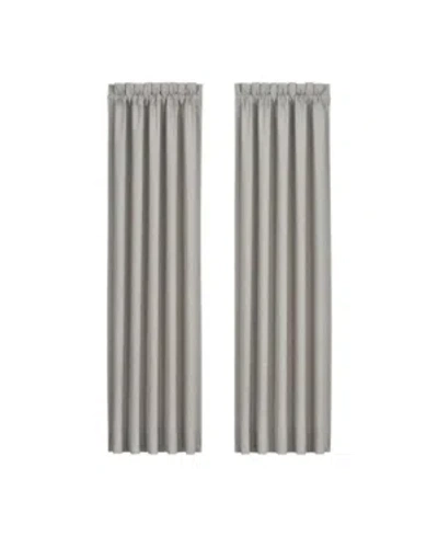 J Queen New York Angeline Window Panel Pair, 50" X 84" In Beige