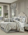 J Queen New York Annabelle Comforter Sets In Silver