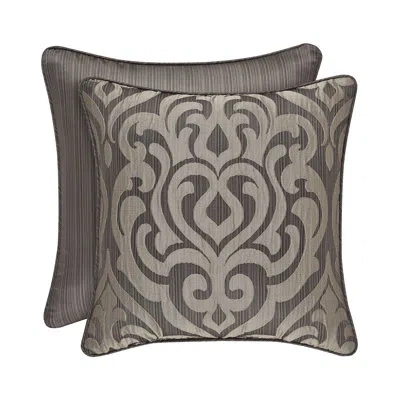 J Queen New York Astoria - Mink 18" Square Decorative Throw Pillow