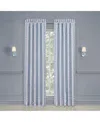 J Queen New York Astoria Window Panel Pair, 49" X 84" In Powder Blue