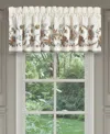 J Queen New York Athena Window Straight Valance, 21" X 88" In Harvest
