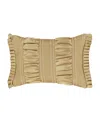 J Queen New York Aurelia Boudoir Decorative Pillow, 15" X 20" In Gold