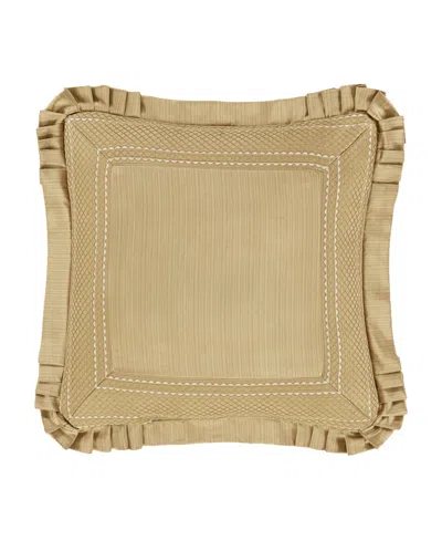 J Queen New York Aurelia Decorative Pillow, 20" X 20" In Gold
