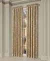 J Queen New York Aurelia Window Panel, 50" X 95" In Gold