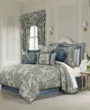 J Queen New York Avellino 4-pc. Comforter Set, Queen In Spa