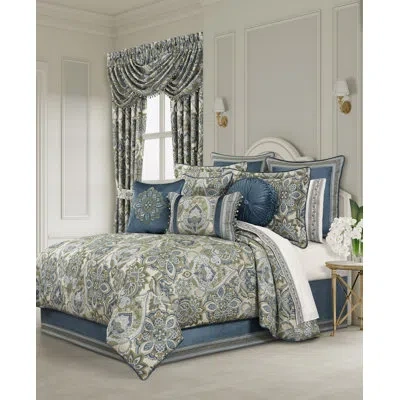 J Queen New York Avellino 4pc. Comforter Set In Spa