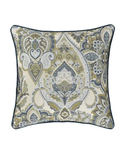 J Queen New York Avellino Decorative Pillow, 20" X 20" In Spa