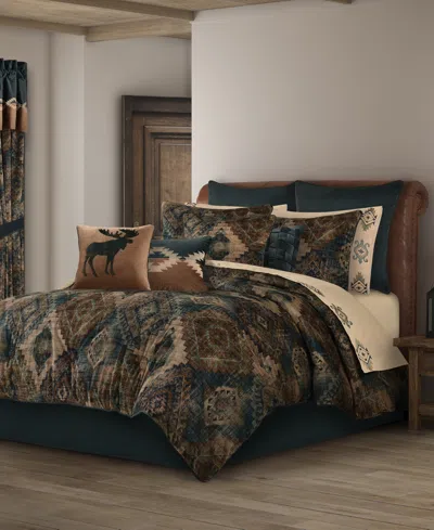 J Queen New York Baja 4-pc. Comforter Set, King In Blue