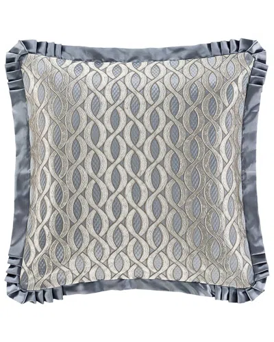 J Queen New York J. Queen New York Barocco Euro Sham In Blue