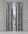 J Queen New York Barocco Window Panel Pair, 50" X 95" In Sterling