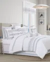 J Queen New York Bayside Embroidered 4-pc. Comforter Set, Queen In White