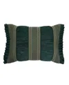 J Queen New York Bellini Boudoir Decorative Pillow, 15" X 20" In Forest