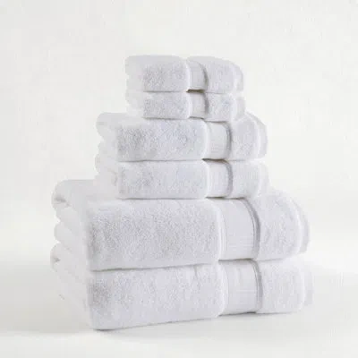 J Queen New York Belmore 6pc. Towel Set In White