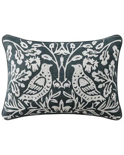 J Queen New York J. Queen New York Blossom View Boudoir Decorative Throw Pillow In Black