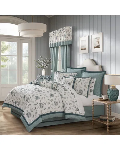 J Queen New York J. Queen New York Blossom View Comforter Set In Blue