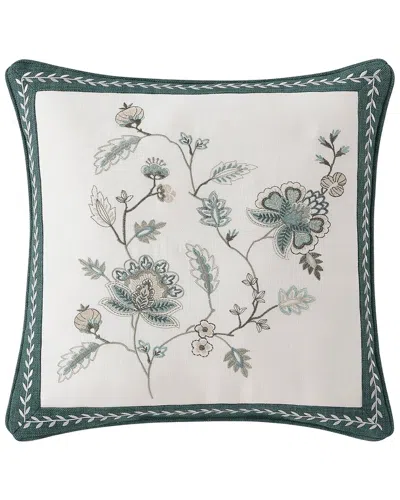 J Queen New York J. Queen New York Blossom View Square Decorative Throw Pillow In Green