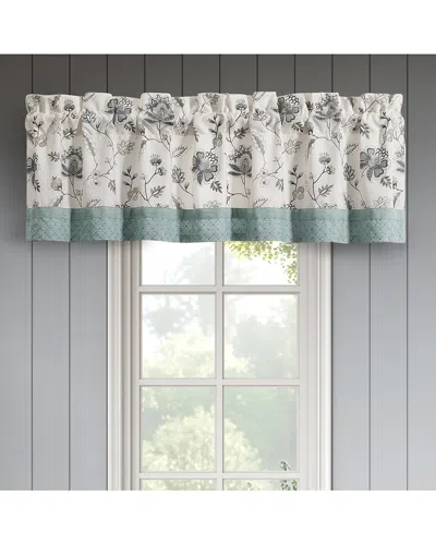 J Queen New York J. Queen New York Blossom View Window Straight Valance In Green