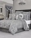 J Queen New York Bolero 4-pc. Comforter Set, King In Pewter