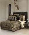 J Queen New York Bolero 4-pc. Comforter Set, Queen In Black