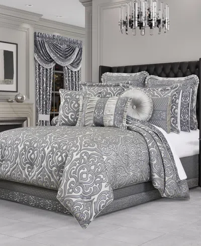 J Queen New York Bolero 4-pc. Comforter Set, California King In Pewter
