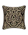 J Queen New York Bolero Decorative Pillow, 20" X 20" In Black
