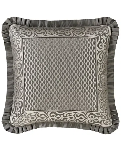 J Queen New York J. Queen New York Bolero Euro Sham In Gray