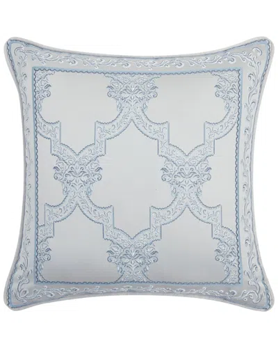 J Queen New York J. Queen New York Boulevard 18in Square Decorative Throw Pillow In Blue