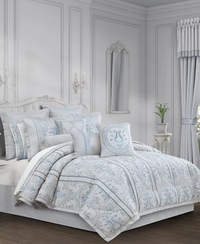 J Queen New York Boulevard Print 4-pc. Comforter Set, Queen In Blue