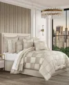 J Queen New York Brando 4-pc. Comforter Set, Queen In Flax